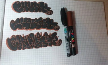 Graffiti Sketch - Photo by chunkey - sketches, bsf (2015)