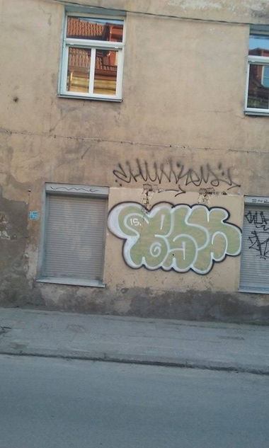 Graffiti Bombing - Photo by chunkey - BSF, choonkey (2015)