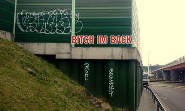 Graffiti Bombing - Photo by chunkey - DAYTIME (2015)