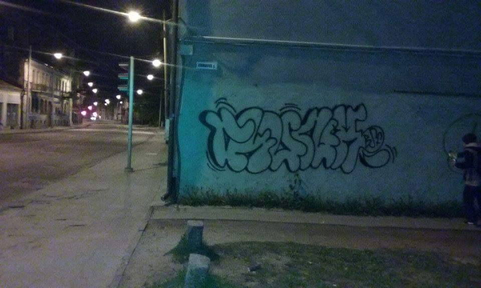 Graffiti Bombing - Photo by chunkey - SANXAY, bsf (2015)