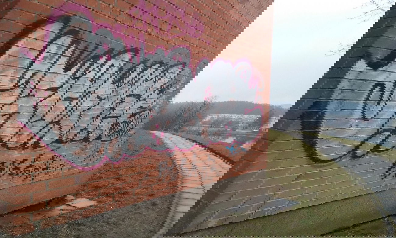 Graffiti Bombing in Vilnius - Photo by chunkey - bsf (2015)