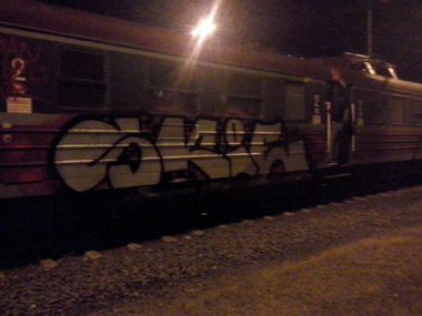Graffiti Train - Photo by ciamciaramciam - skie