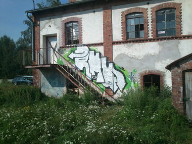 Graffiti Bombing - Photo by ciamciaramciam