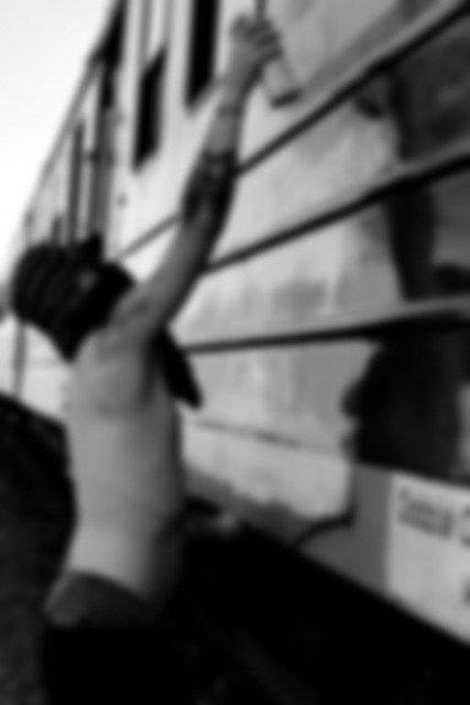 Graffiti Train - Photo by ciamciaramciam