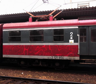 Graffiti Train - Photo by ciastka