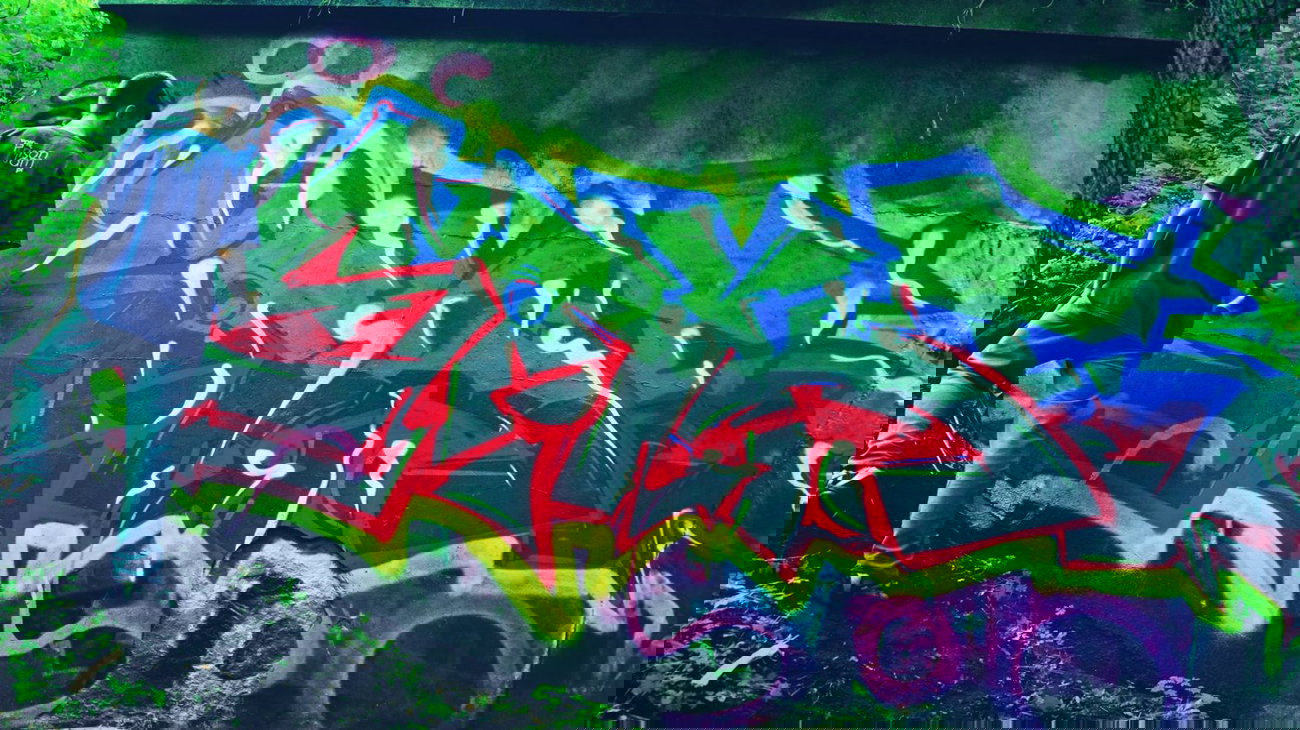 Graffiti Wall - Photo by ciastka - saks, iwc