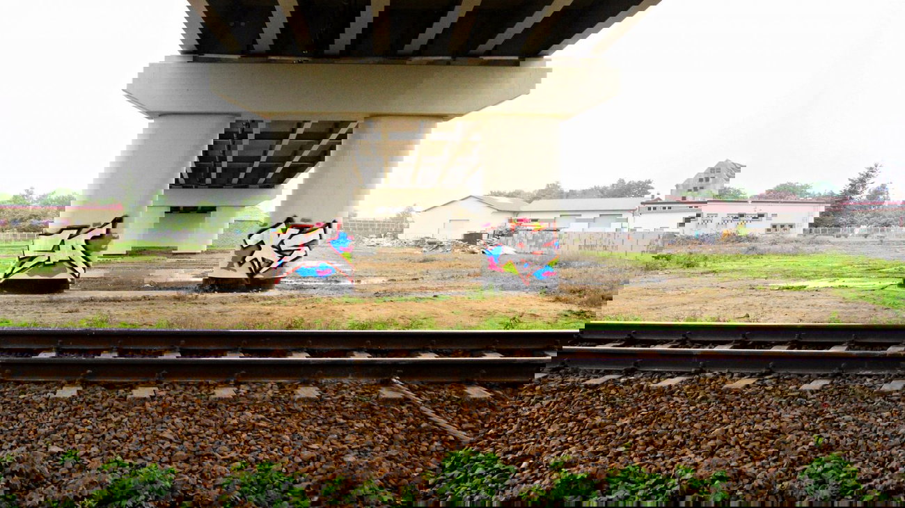 Graffiti Wall in Koszalin - Photo by ciastka