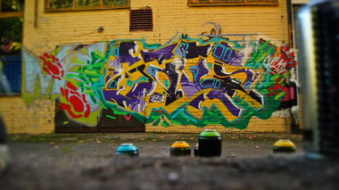 Graffiti Wall - Photo by ciastka