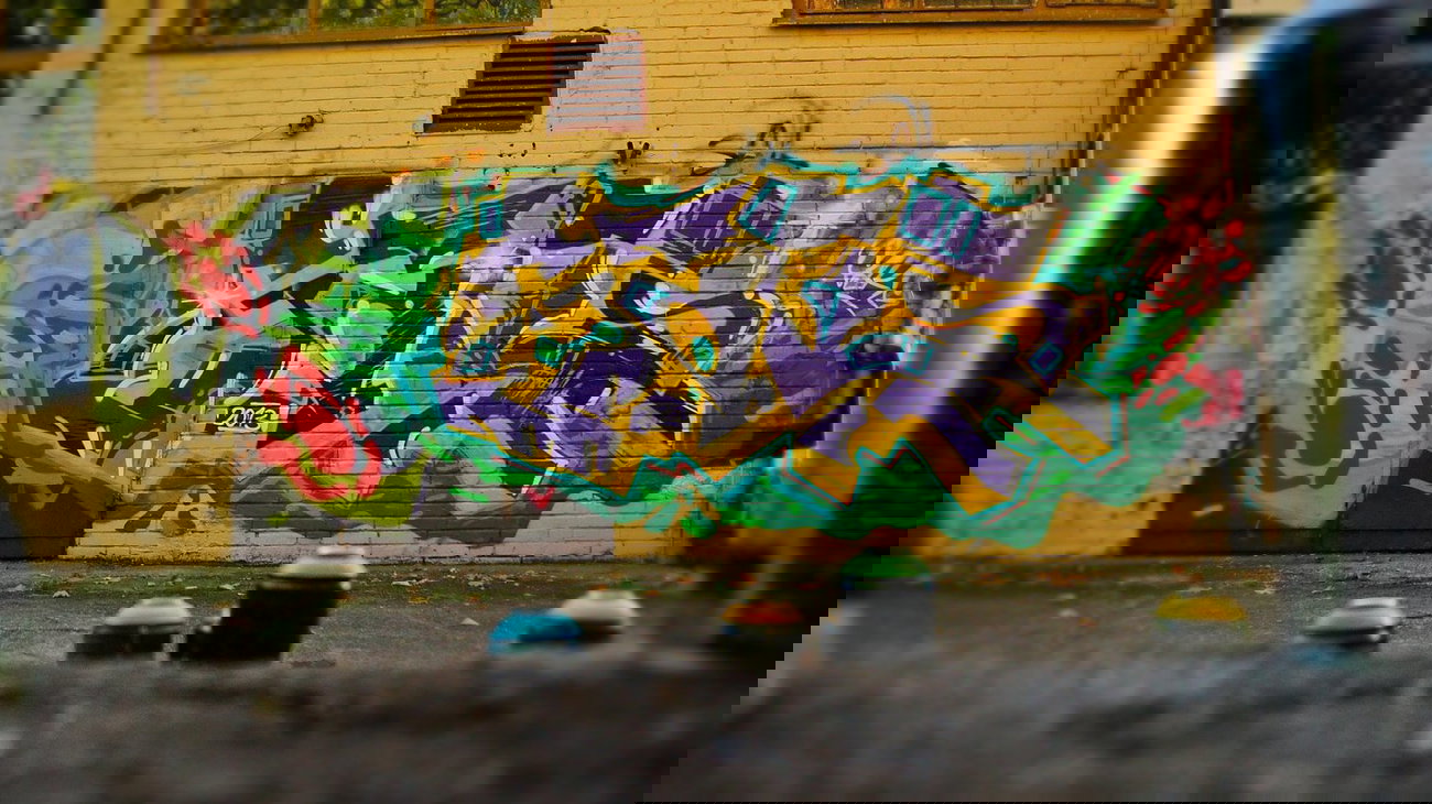 Graffiti Wall - Photo by ciastka