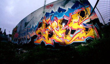 Graffiti Wall - Photo by ciastka