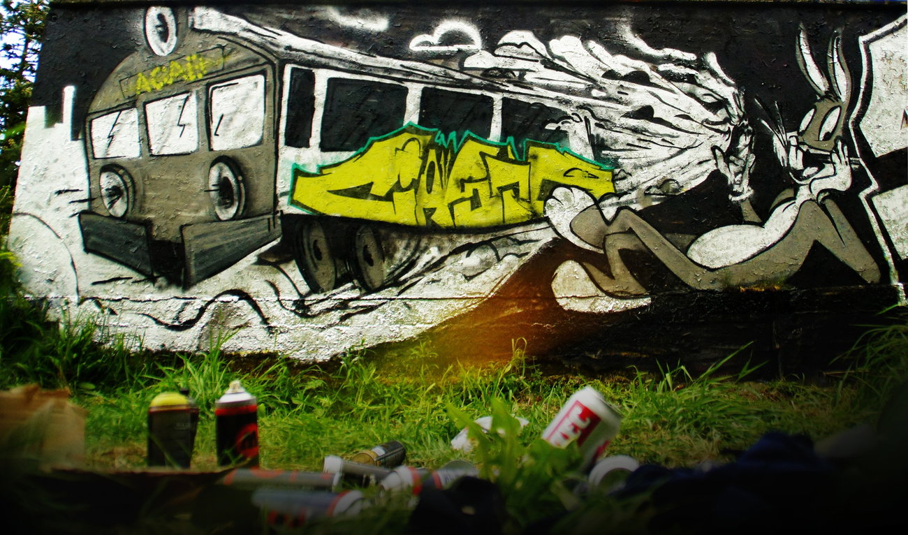 Graffiti Wall - Photo by ciastka