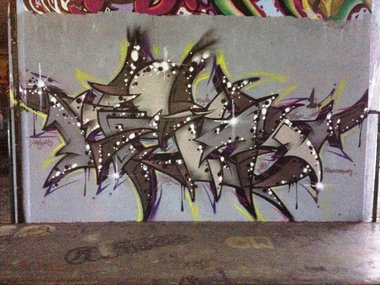 Graffiti Wall in Toruń - Photo by ciklone