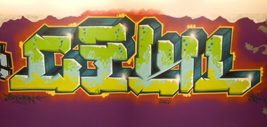 Graffiti Wall in Torun - Photo by ciklone - cikl (2010)