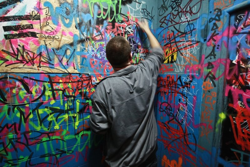 Graffiti Artwork - Photo by ciklone - cikl, tcr, nerds (20??)