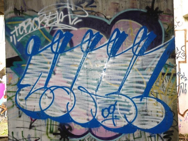 Graffiti Bombing in Sopot - Photo by ciklone - cikl, tcr, nerds (2009)