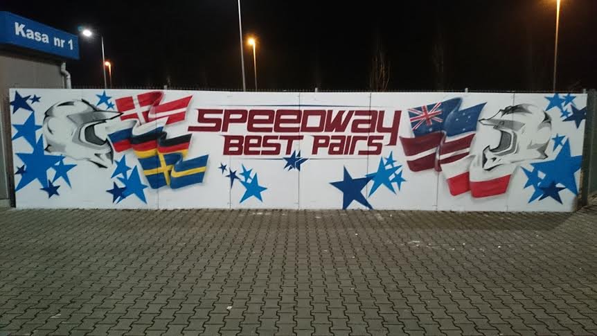Graffiti Wall in Torun - Photo by ciklone - sbp, speedway, best (2014)