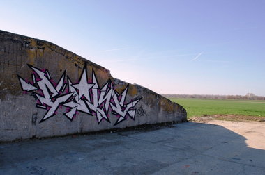 Graffiti Wall in Ma?a Nieszawka - Photo by ciklone - cikl, tcr, nerds (2014)