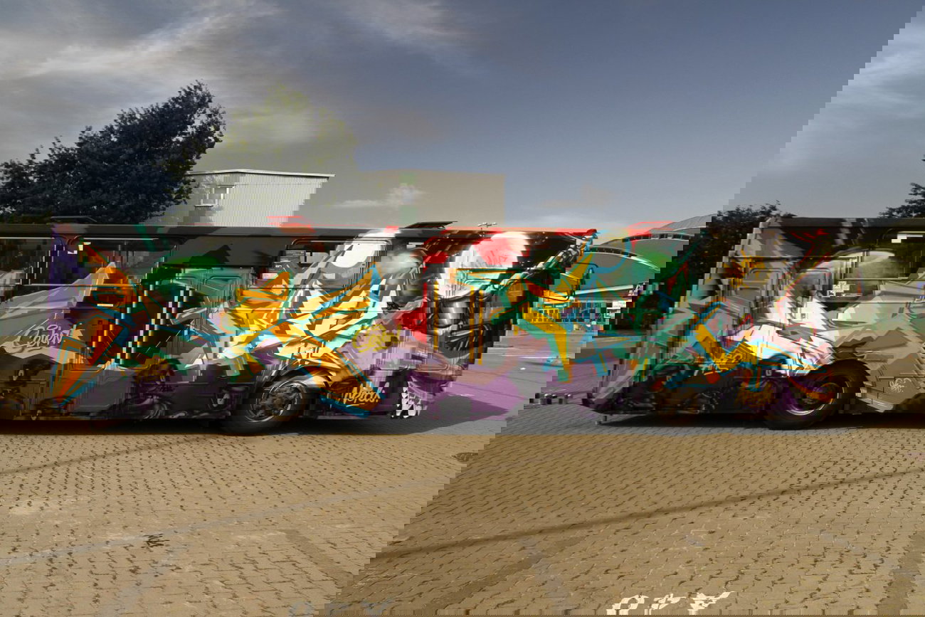 Graffiti Artwork in Lublin - Photo by ciklone - zero7, cikl1, skuha (2014)