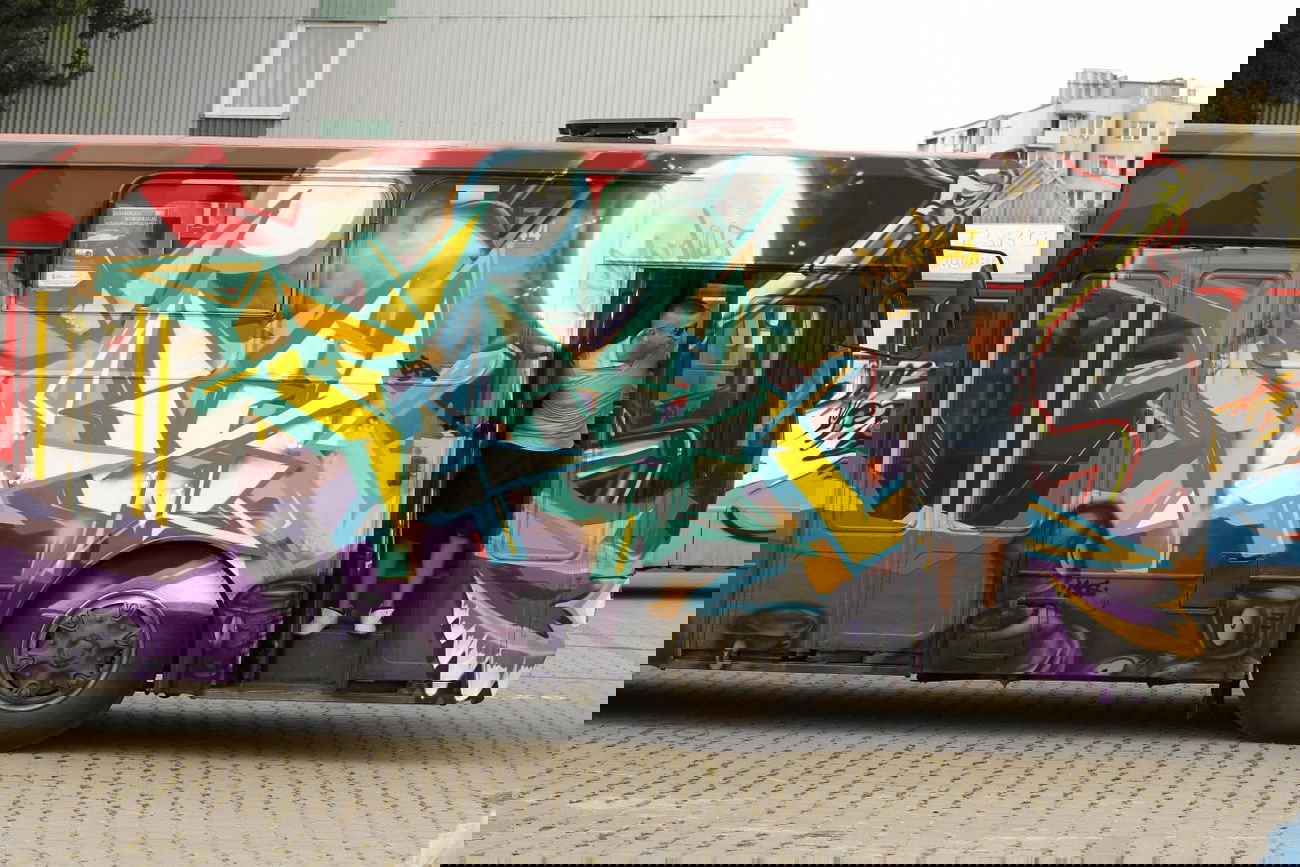 Graffiti Artwork in Lublin - Photo by ciklone - cikl, nerds, skuha (2014)