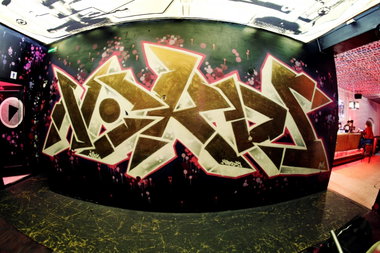 Graffiti Wall in Torun - Photo by ciklone - nerds, nrd, torun