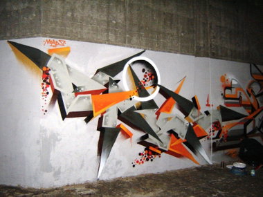 Graffiti Wall in Toruń - Photo by ciklone - cikl1, cikl, tcr