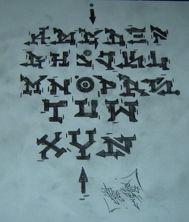 Graffiti Sketch - Photo by ciklone - cikl1, cikl, tcr (2015)