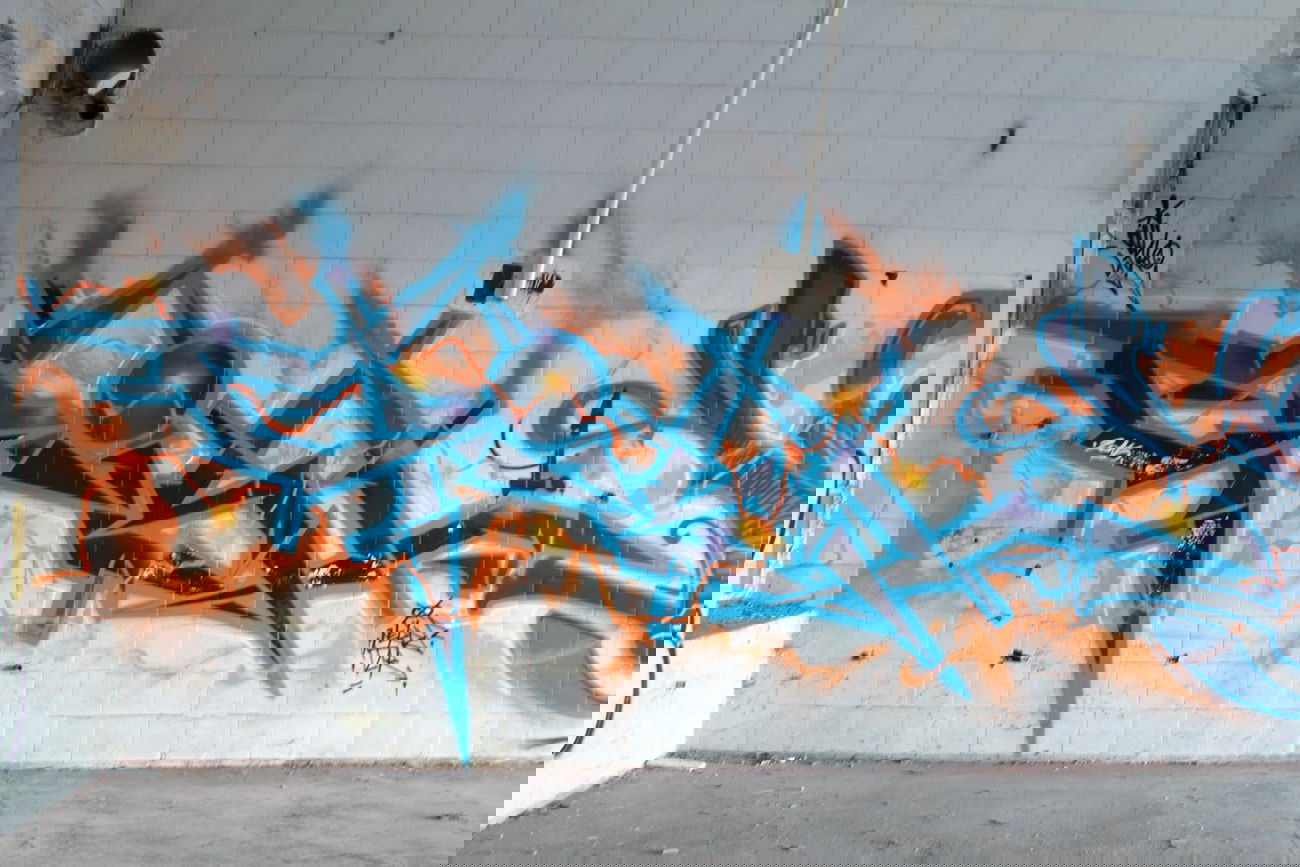 Graffiti Wall in Toru - Photo by ciklone - cikl1, cikl, nerds (2015)