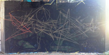 Graffiti Wall in Toruń - Photo by ciklone - cikl1, cikl, nerds (2016)