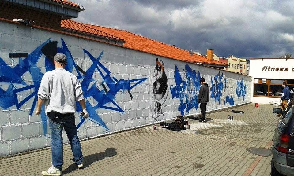 Graffiti Artwork in Starogard Gda?ski - Photo by ciklone - cikl, titos (2015)