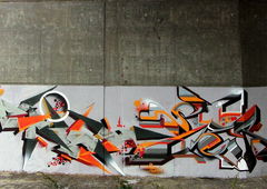 Graffiti Wall - Photo by ciklone - cikl, sper, nerds (2015)