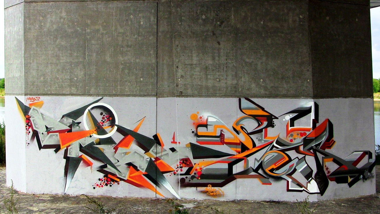 Graffiti Wall - Photo by ciklone - cikl, sper, nerds (2015)