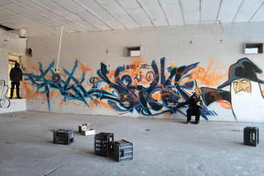 Graffiti Wall in Toru - Photo by ciklone - cikl, skuha, mielo (2015)