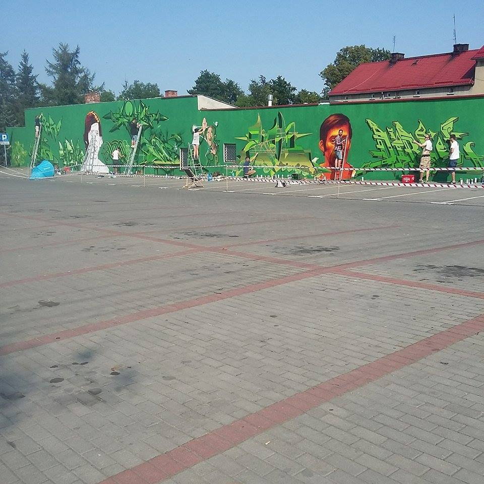 Graffiti Wall in Polska - Photo by ciklone (2015)
