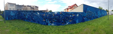 Graffiti Wall in Polska - Photo by ciklone - nerds, cikl, tcr (2017)