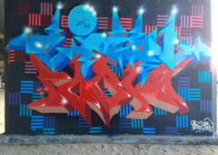 Graffiti Wall - Photo by ciklone - cikl1, cikl, furia