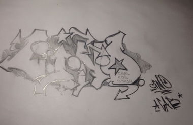 Graffiti Sketch - Photo by cino