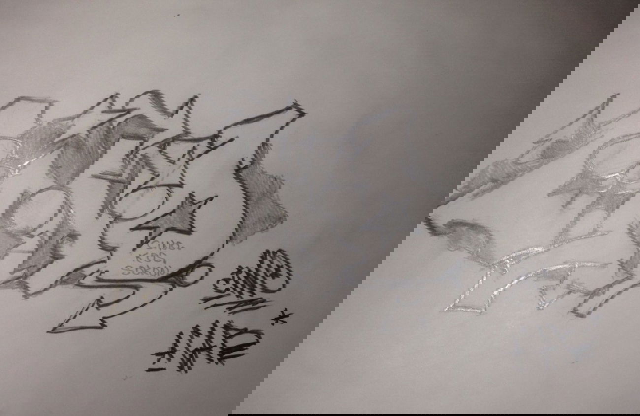 Graffiti Sketch - Photo by cino