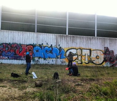 Graffiti Wall - Photo by citovebzr