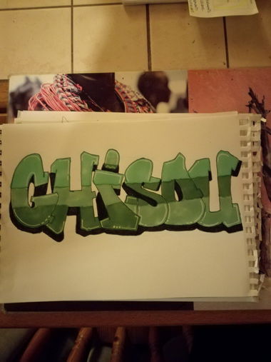 Graffiti Sketch in France - Photo by cker79 (2018)