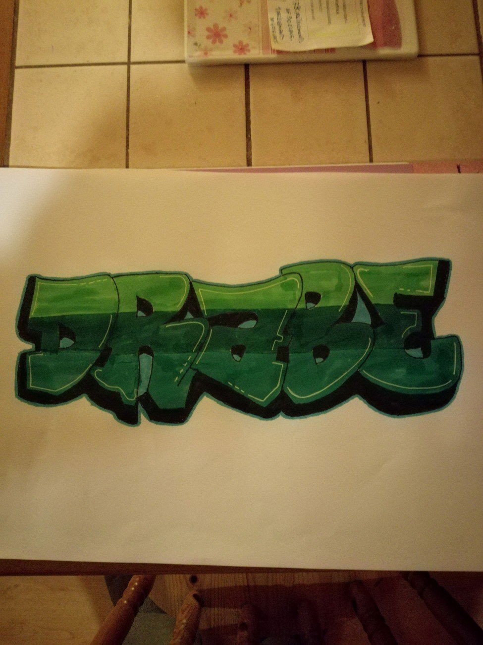 Graffiti Sketch - Photo by cker79 (2019)