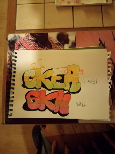 Graffiti Sketch - Photo by cker79 (2018)