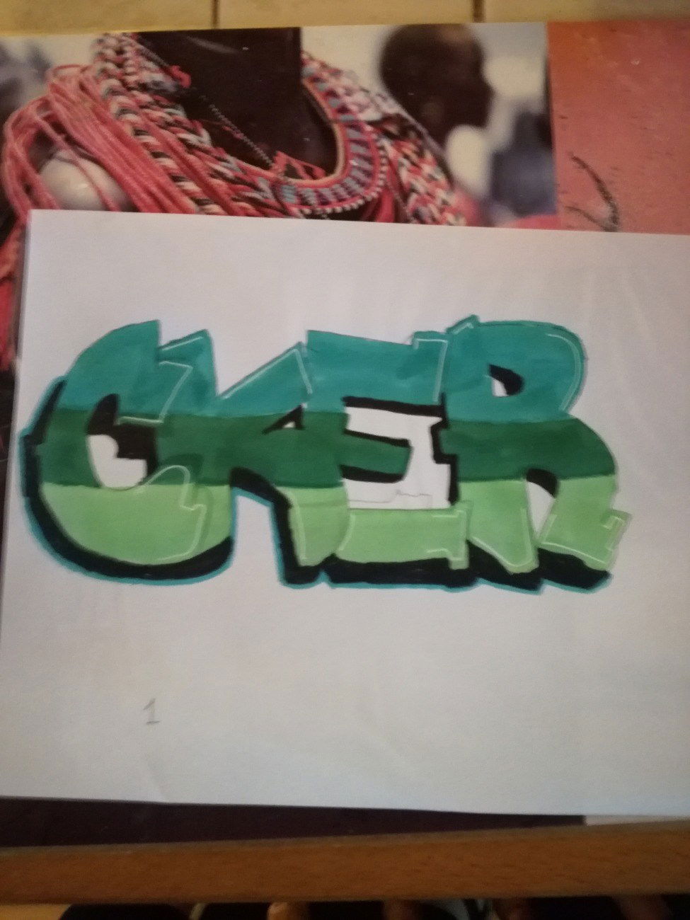 Graffiti Sketch - Photo by cker79 (2018)