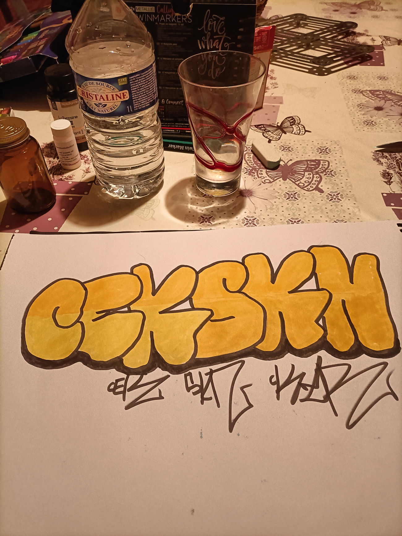 Graffiti Sketch - Photo by cker79