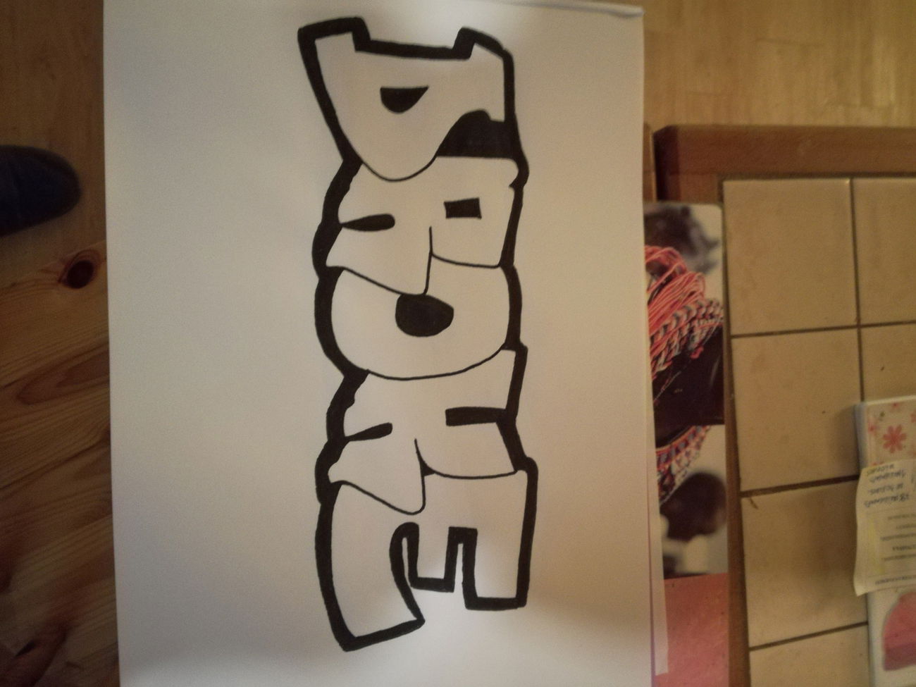 Graffiti Sketch - Photo by cker79 (2018)