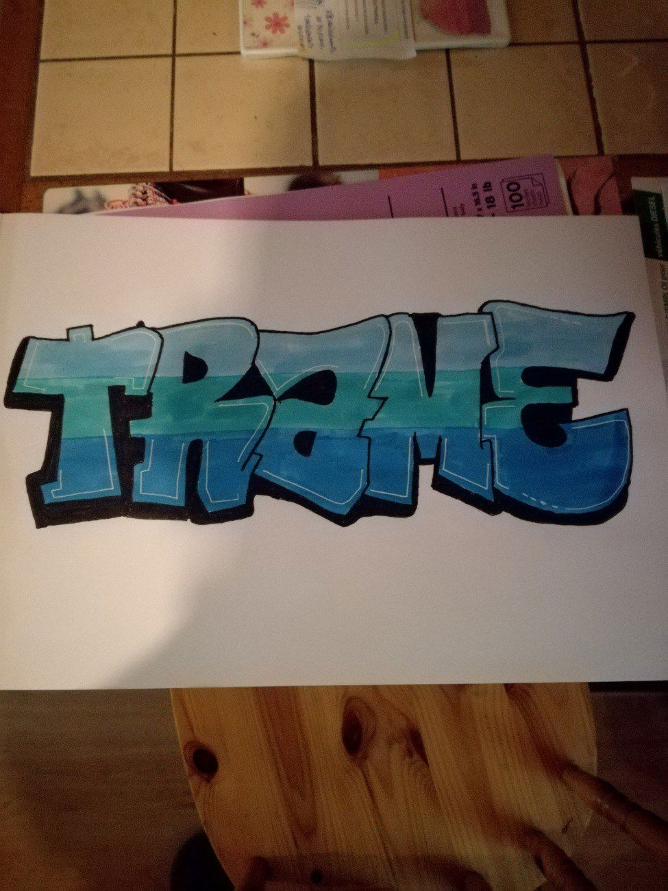 Graffiti Sketch - Photo by cker79 (2016)