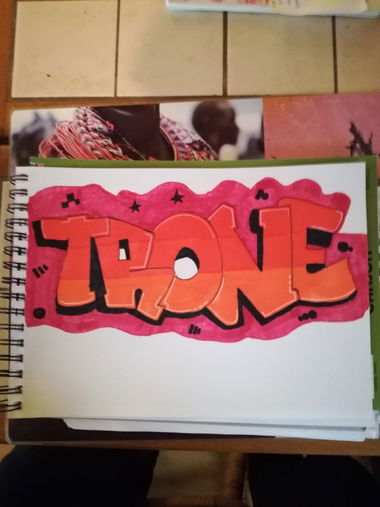 Graffiti Sketch in France - Photo by cker79 (2016)