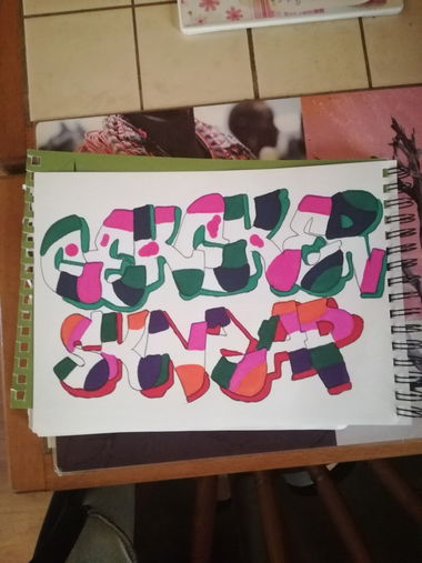 Graffiti Sketch - Photo by cker79 (2017)