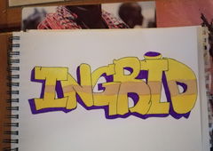 Graffiti Sketch in France - Photo by cker79 (2016)