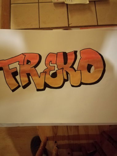 Graffiti Sketch - Photo by cker79 (2019)