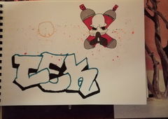 Graffiti Sketch - Photo by cker79 (2018)